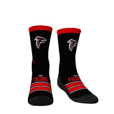 Atlanta Falcons Rock Em Socks Youth Gametime Stripe Crew Socks